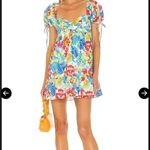 Amanda Uprichard Sicily Mini Dress